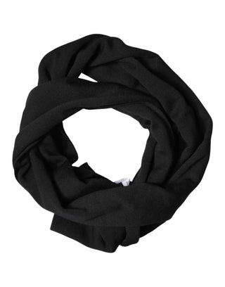 Dolce & Gabbana Blue Wool DG Loves London Neck Wrap Scarf