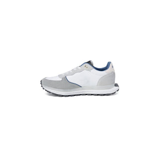 Blauer Gray Leather Athletic Sneakers