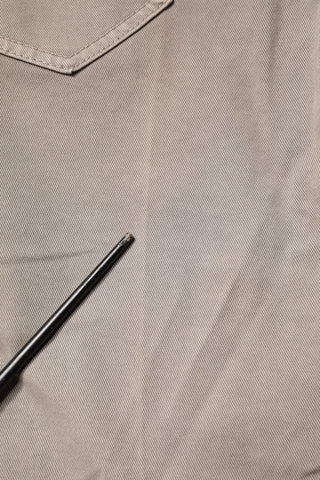 PT Torino Brown Bull Denim Reggae Mastice Straight Trouser Jeans