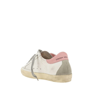 Golden Goose White Calf Leather Bos Taurus Low Top Sneakers