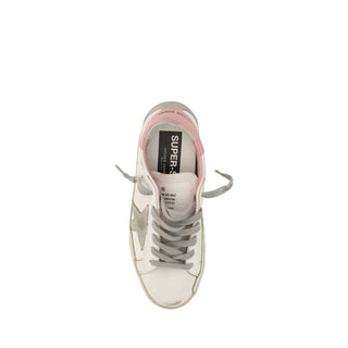 Golden Goose White Calf Leather Bos Taurus Low Top Sneakers