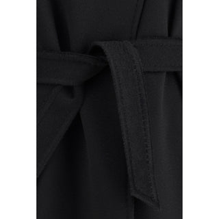 Max Mara Black Camel Hair  Coat