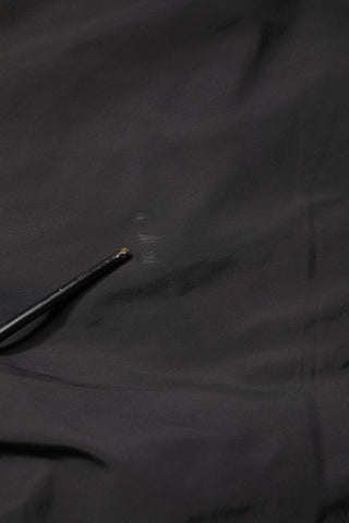 Valentino Black Mid Waist Men Tapered Dress Trouser Pants