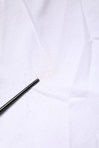 Briglia 1949 White Cotton Straight Fit Men Denim Trouser Jeans