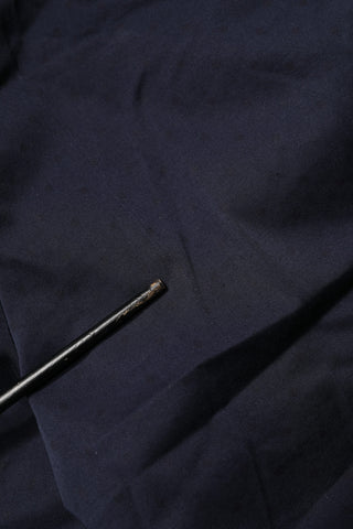 Domenico Tagliente Navy Blue Skinny Chino Mid Waist Men Pants