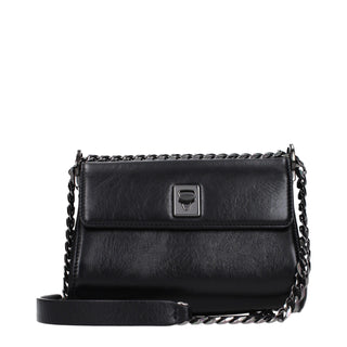 Valentino Garavani Black Leather Crossbody Bag