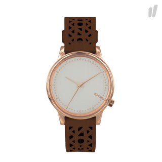 Komono Brown Leather Dress Watch