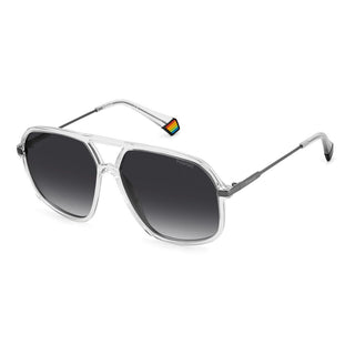 Polaroid Transparent Plastic Sunglasses