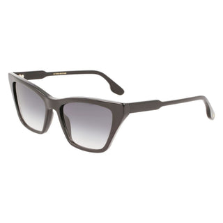 Victoria Beckham Black Acetate Sunglasses