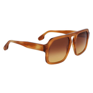 Victoria Beckham Gold Acetate Sunglasses