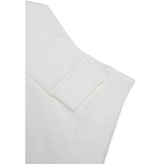 Emporio Armani White Cotton Sweatshirt