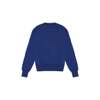 Love Moschino Blue Wool Sweatshirt