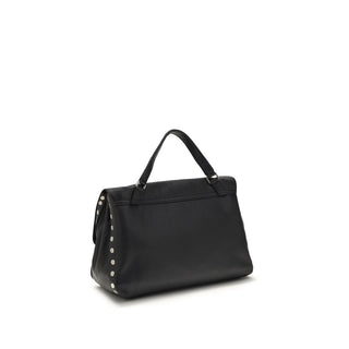 Zanellato Blue Calf Leather Bos Taurus Shoulder Bag