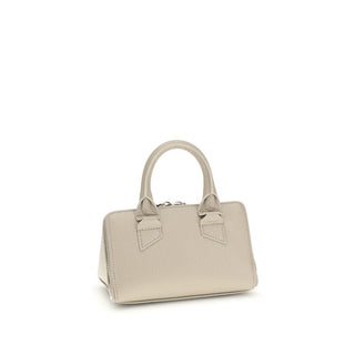 The Attico Beige Calf Leather Bos Taurus Handbag