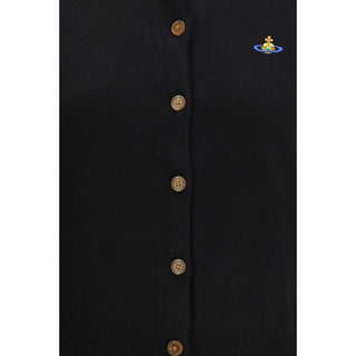 Vivienne Westwood Black Cotton Cardigan