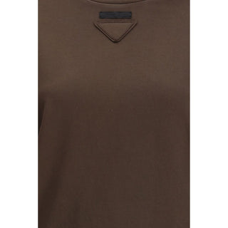 Prada Brown Cotton T-Shirt