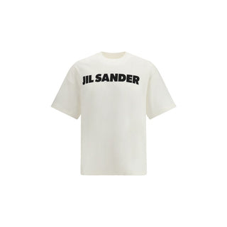 Jil Sander Cream Cotton T-Shirt