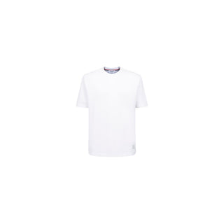Thom Browne White Cotton T-Shirt