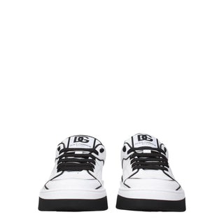 Dolce & Gabbana White Leather Sneakers