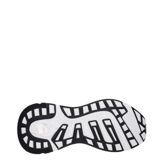 Dolce & Gabbana White Fabric Athletic Sneakers