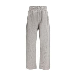 Ganni Gray Cotton Casual Pants