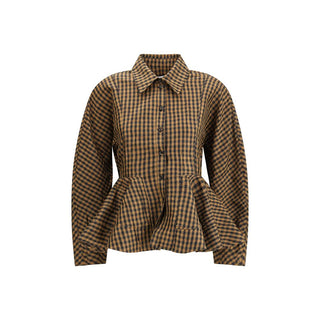 Ganni Multicolor Polyester Blouse