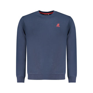 U.S. Grand Polo Blue Cotton Men Sweatshirt