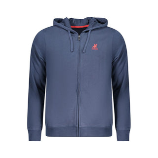 U.S. Grand Polo Blue Cotton Men's Hoodie