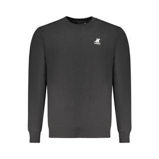 U.S. Grand Polo Black Cotton Men's Sweatshirt