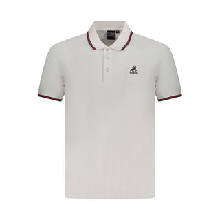 U.S. Grand Polo White Cotton Men's Polo Shirt