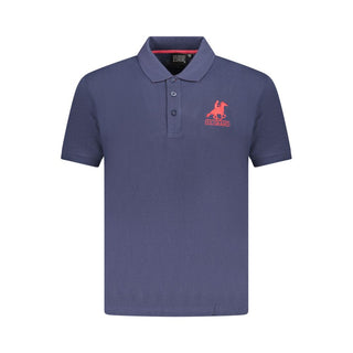 U.S. Grand Polo Blue Cotton Polo Shirt