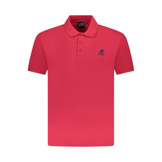 U.S. Grand Polo Rosso Cotton Men Polo Shirt