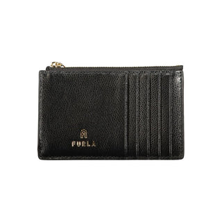 Furla Nero Leather Women Wallet