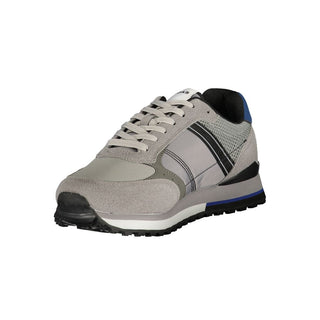 Gas Gray Polyester Men's Sneaker