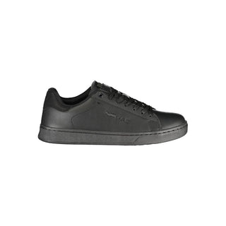Gas Black Polyurethane Men Sneaker