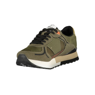 Gas Verde Polyurethane Men Sneaker