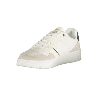 Gas White Polyester Men's Sneaker