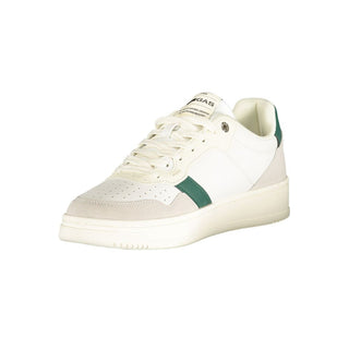 Gas White Polyurethane Men Sneaker