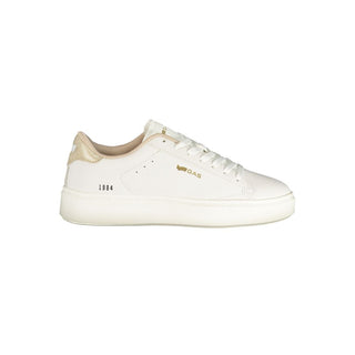 Gas Bianco Poliuretano Women Sneaker