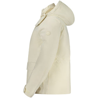 North Sails White Polyester Women Parka Jacket