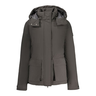 North Sails Black Polyester Women's Parka Jacket