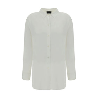 F.IT White Acetate Dress Shirt