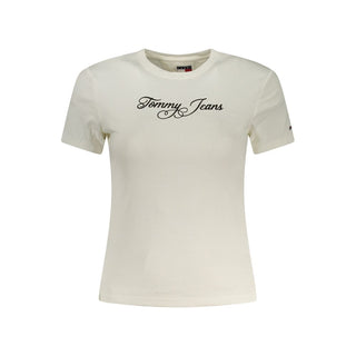 Tommy Hilfiger Bianco Cotton Women T-Shirt
