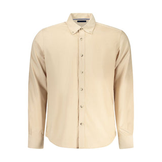 North Sails Beige Cotton Men Shirt