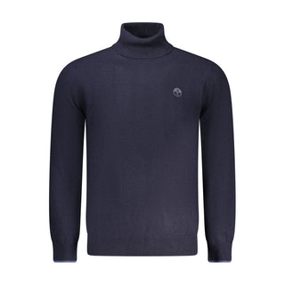 North Sails Blue Polyamide Men's Sweater