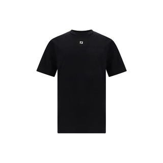 Fendi Black Cotton T-Shirt