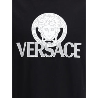 Versace Black Cotton T-Shirt