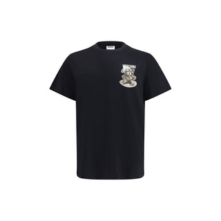 Moschino Black Cotton T-Shirt