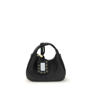 Ganni Black Recycled Polyester Handbag