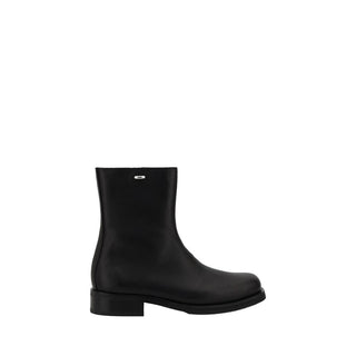 Our Legacy Black Calf Leather Bos Taurus Ankle Boots